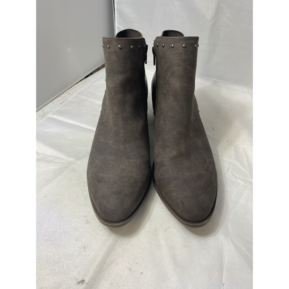 Market & Spruce Women's Kadie Bootie Brown Ankle Boots Size 10 - Picture 6 of 9